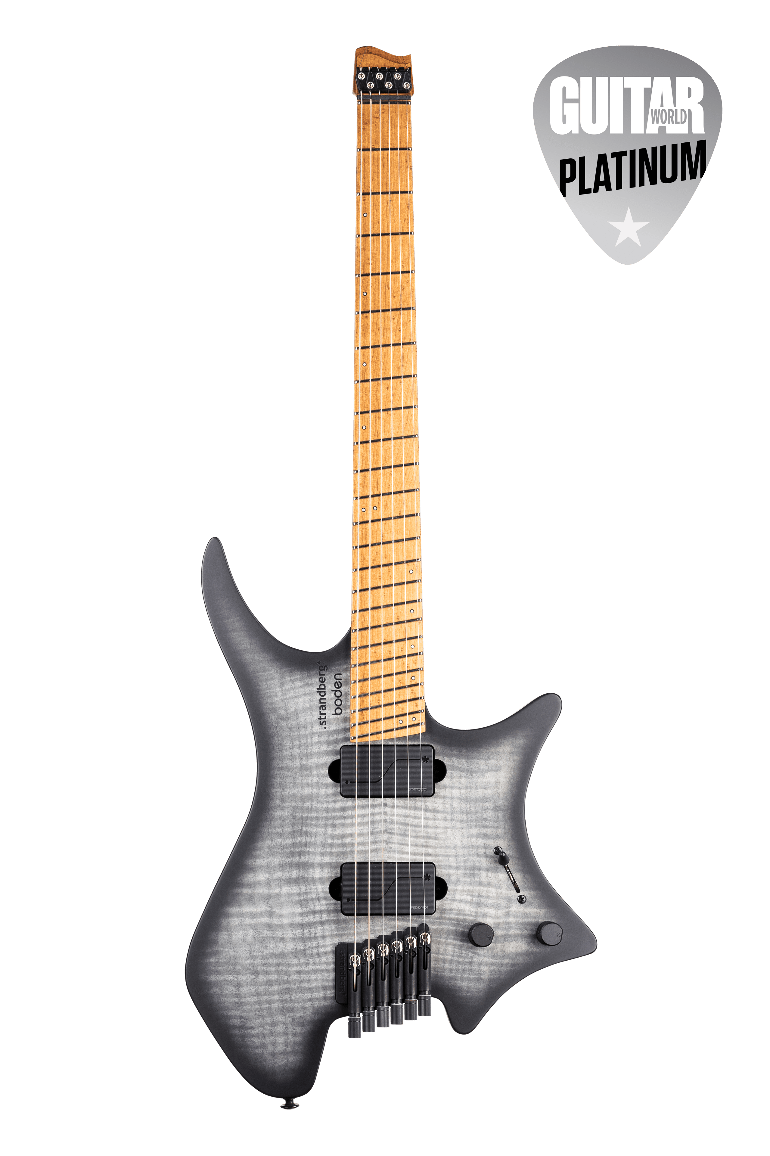ギター Strandberg Original 6 black Strandberg Boden Original N2.6 - Black Denim Burst Satin - Eddie's