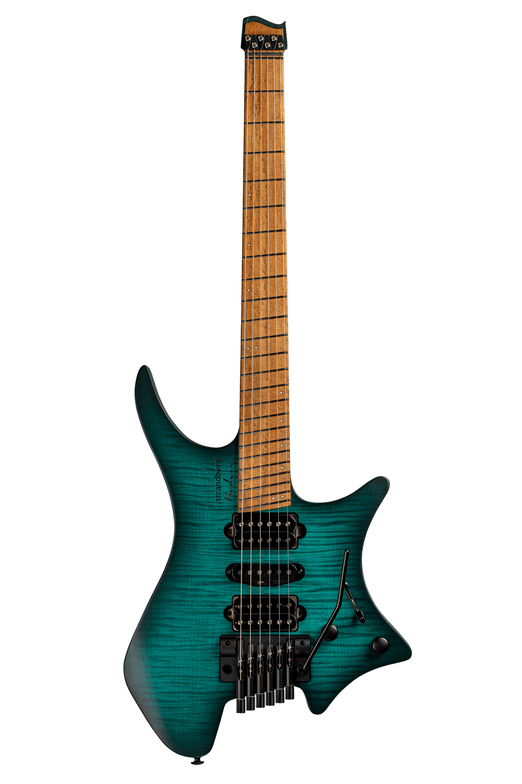 Boden Fusion 6 Neck-Thru Trans Teal (2019) selected product view