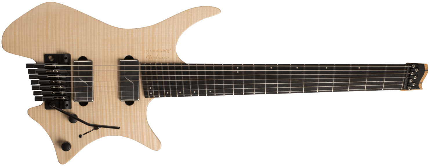 Prog Natural 7 string headless guitar