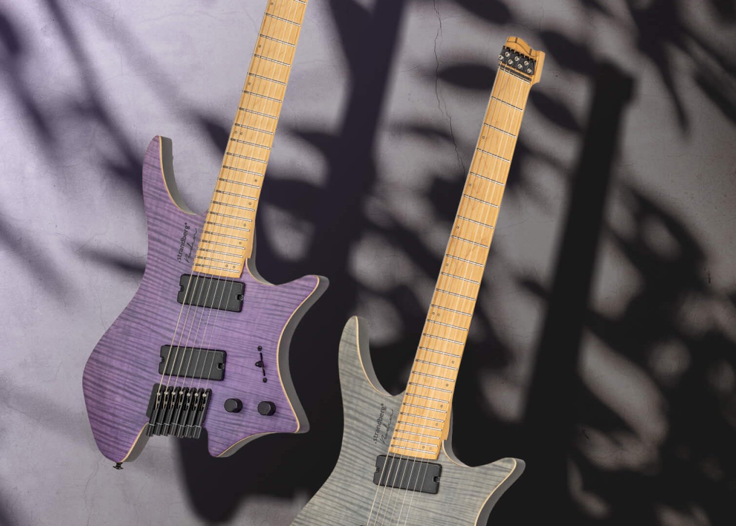 Boden standard NX purple and grey 7 strings