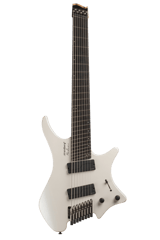 Headless Boden Metal 8-String White Pearl Guitar