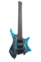 Boden J Artisan 7 Tremolo Wenge Buckeye Navy w Sky Resin .strandberg Guitars