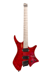 メーカー 一覧 Maple 6 Artisan J Boden Burl Guitars .strandberg* | Burst Red Dark Maple ギター
