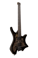 Boden J Artisan 6 Ebony Burl Maple Dark Black Burst