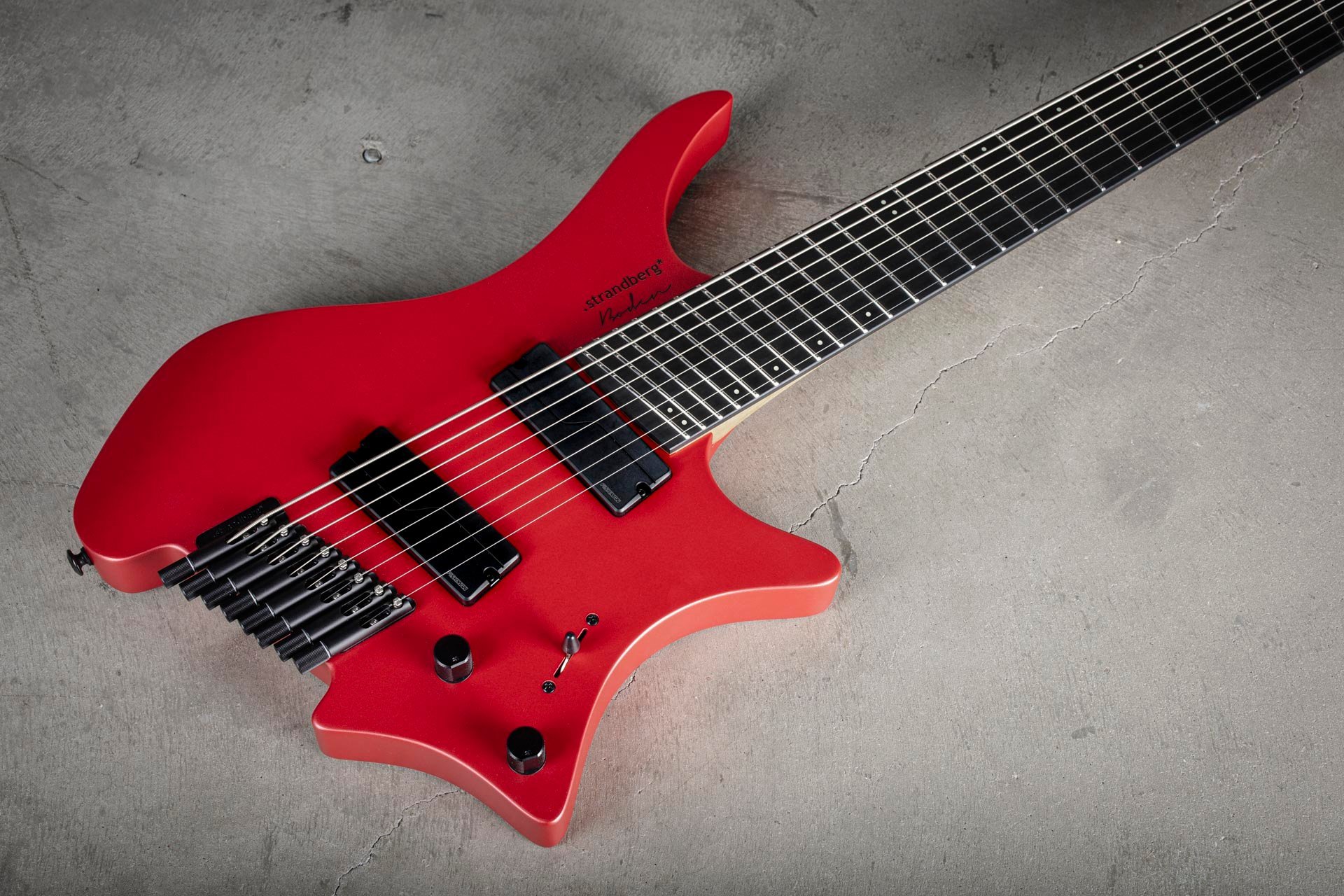 Boden Metal NX 8 Blood Red .strandberg Guitars