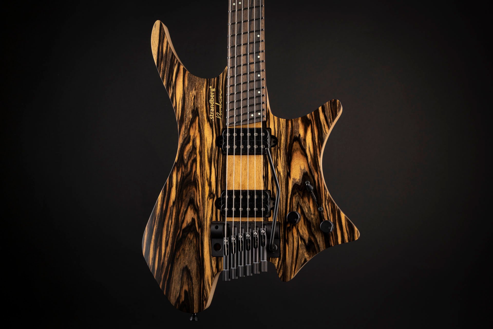 Boden J Artisan 6 Ebony Palemoon Natural | .strandberg* Guitars