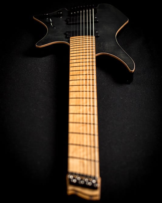 Headless guitar boden fusion 6 string black