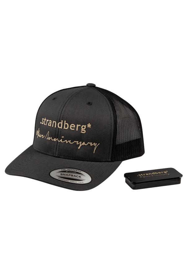 Strandberg 10th Anniversary Hat and Pick Tin Bundle