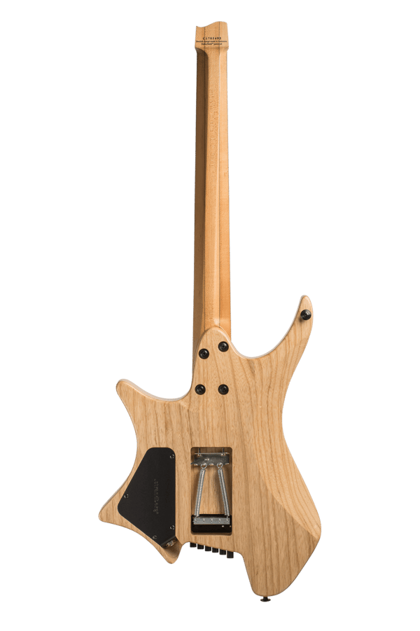 headless guitar Plini signature model Trem 6 string back view