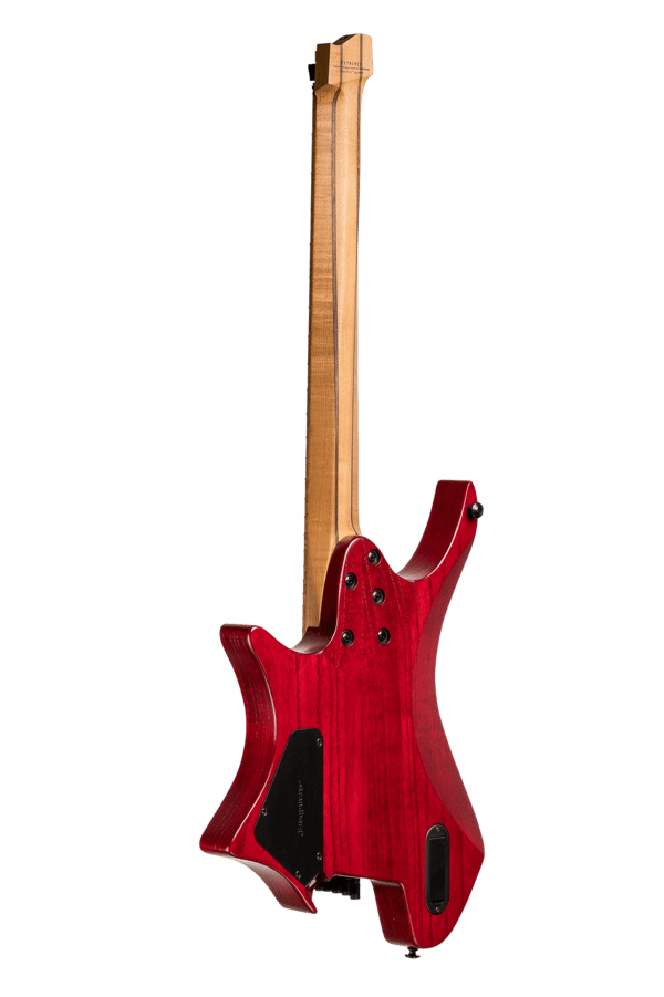 Headless Guitars Boden Original 7 string Red back view