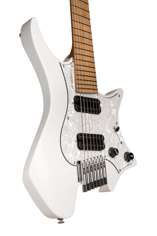 Headless guitar Boden classic 7 string ghost white