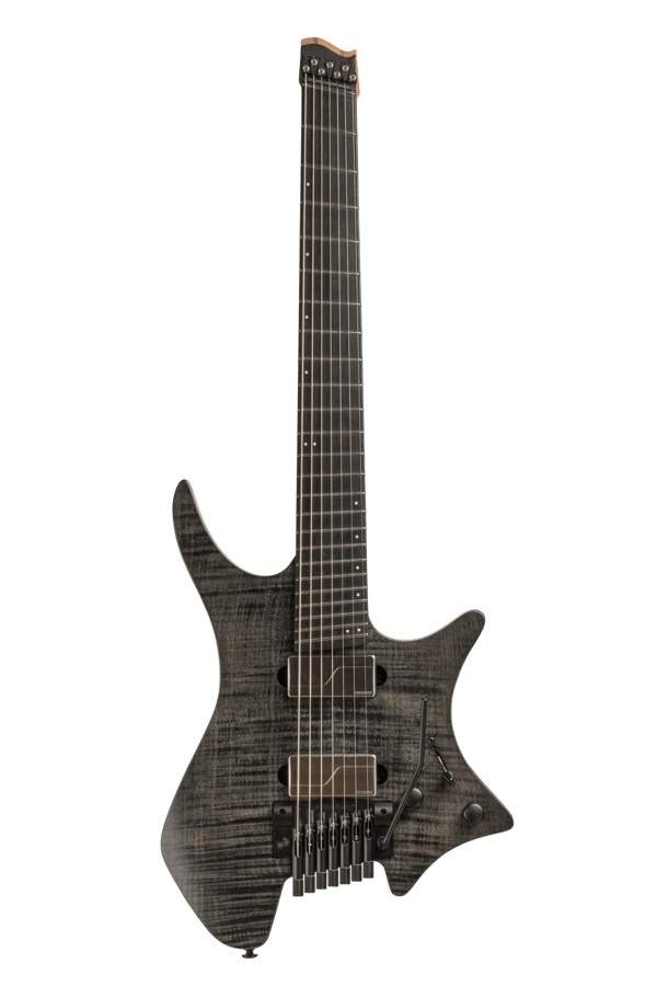 Headless Boden Prog 7-String Black Guitar