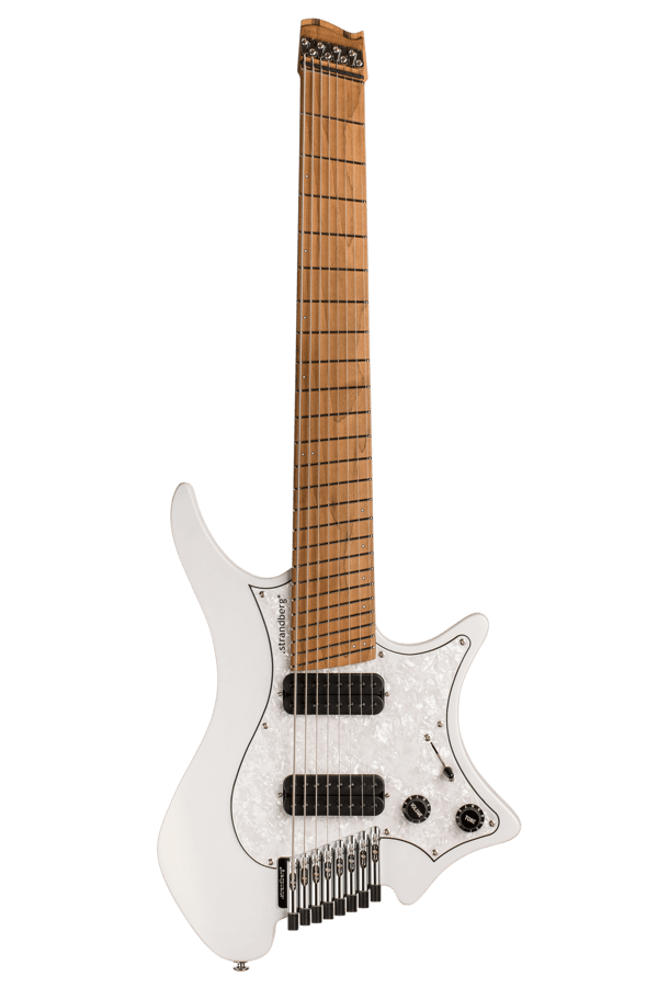 Boden Classic 8-string guitar Ghost White