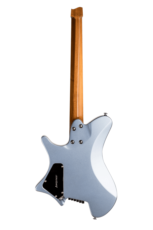 Sälen Classic 6-string guitar blue metallic back view