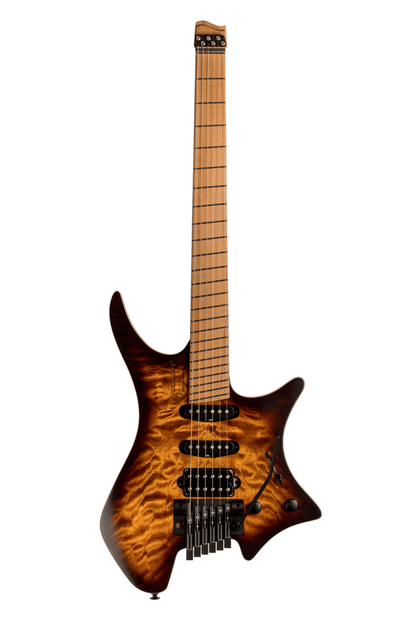 Boden Standard 6-string guitar Tremolo Maple Quilt Bengal Burst
