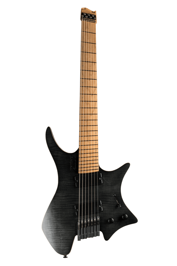 Boden Standard 7-string guitar Maple Flame Black