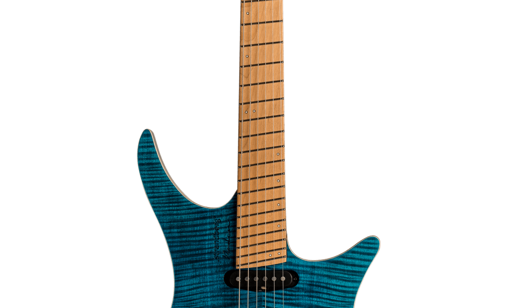 Boden Standard 6 Tremolo Maple Flame Blue - .strandberg* Guitars 