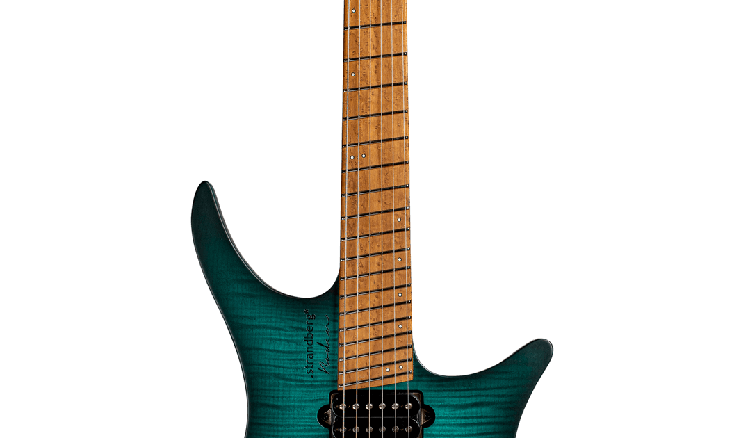 Boden Fusion 6 Neck-Thru Trans Teal (2019) - .strandberg* Guitars 