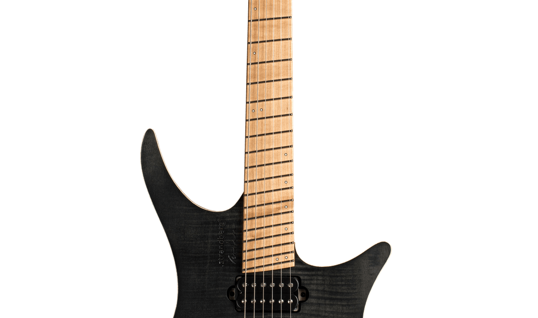 Boden Standard 6 Maple Flame Black | .strandberg* Guitars