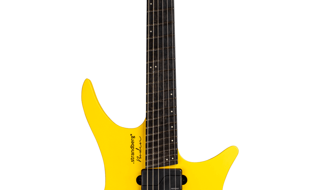 Boden Metal 6 Neck-Thru Yellow Pearl (2019) | .strandberg* Guitars