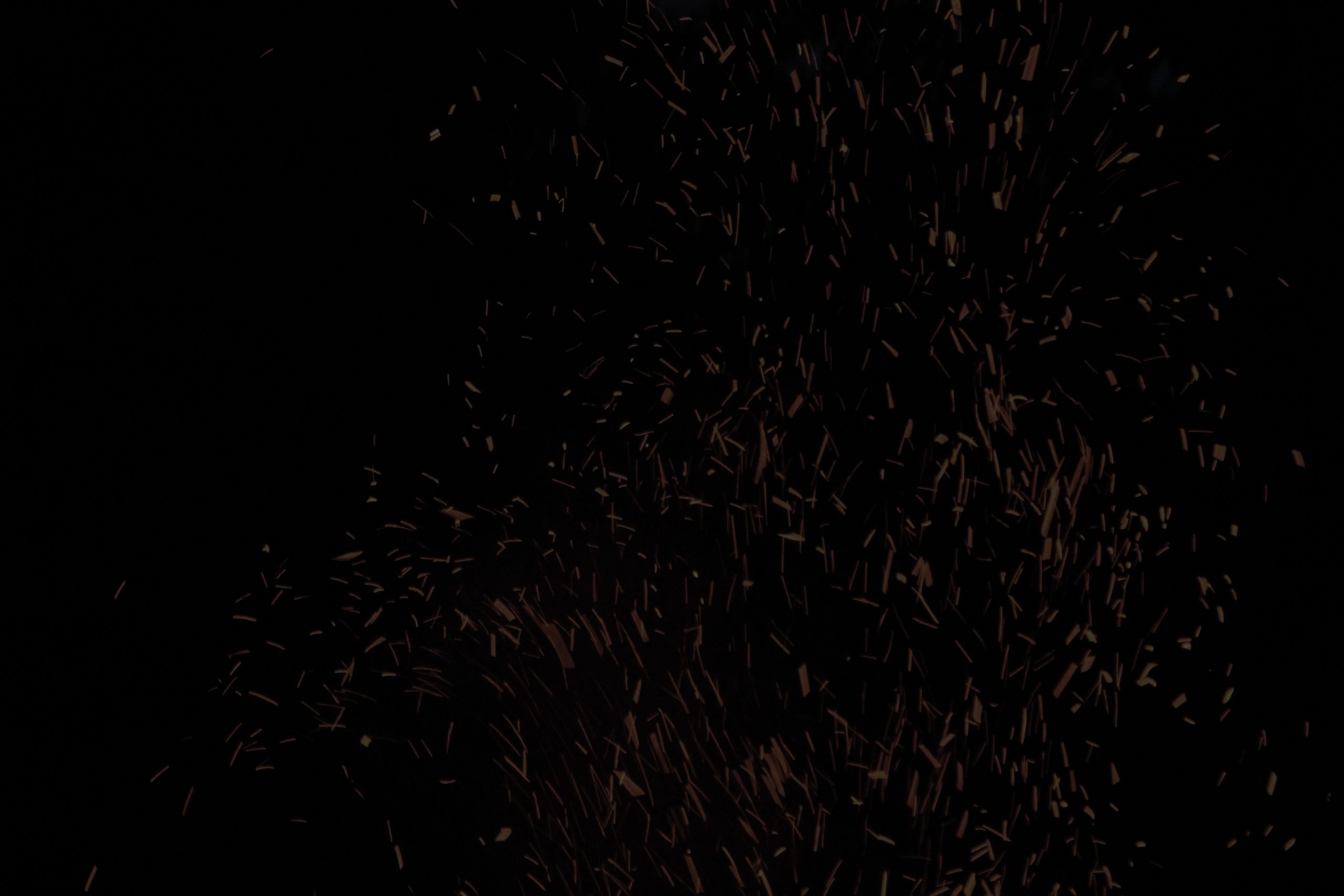 Background black headless guitars