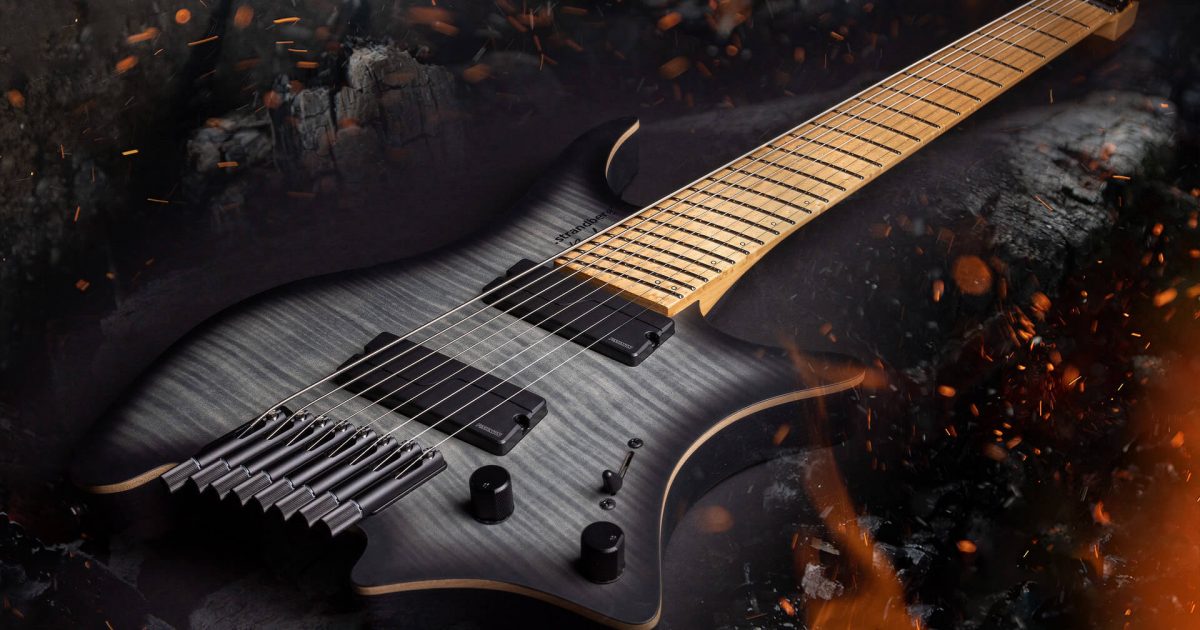 Boden Metal 8 Black Pearl - .strandberg* Guitars Europe