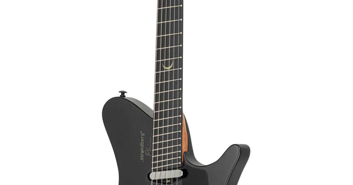 Sälen NX 6 Tremolo Plini Edition Black B-Stock | .strandberg Sälen NX 6 Tremolo Plini Edition Black B-Stock | .strandberg