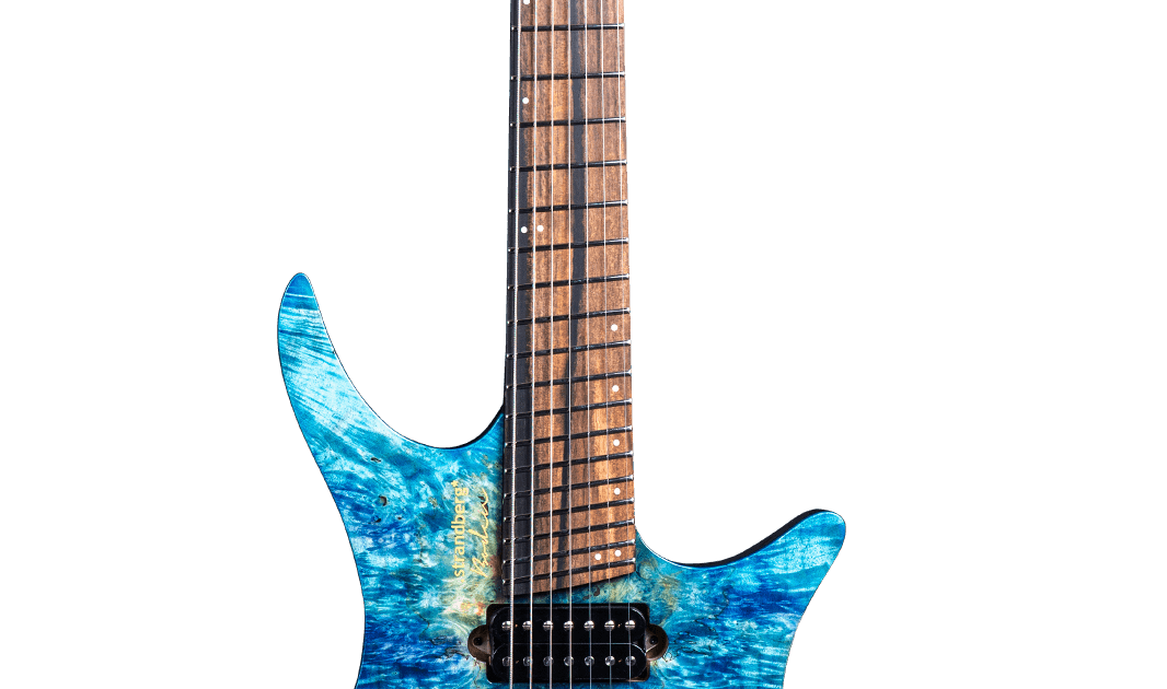 Boden J Artisan 7 Ebony Fullmoon Summer Blue | .strandberg* Guitars