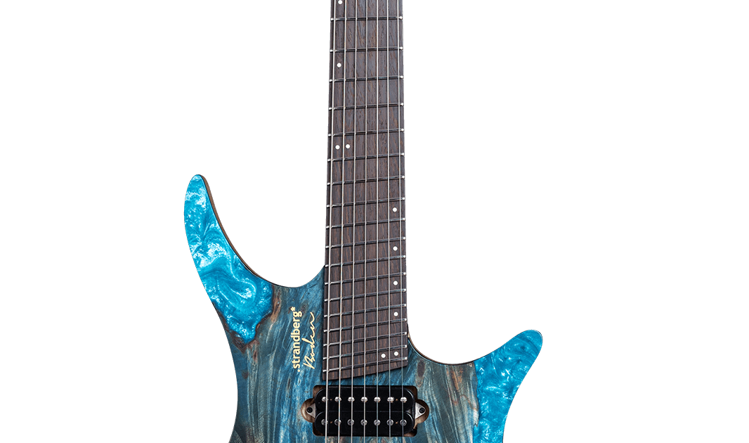 Strandberg Boden J7Custom 7弦　エレキギター Boden J Artisan 7 Ebony Fullmoon Amethyst Purple