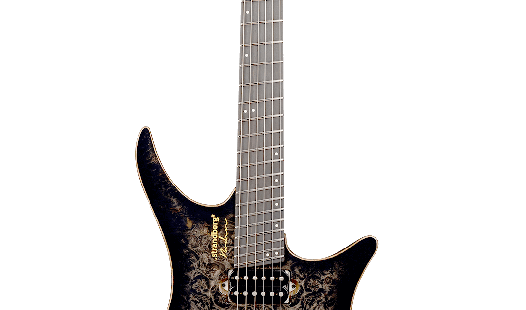 Boden J Artisan 6 Maple Burl Maple Dark Red Burst